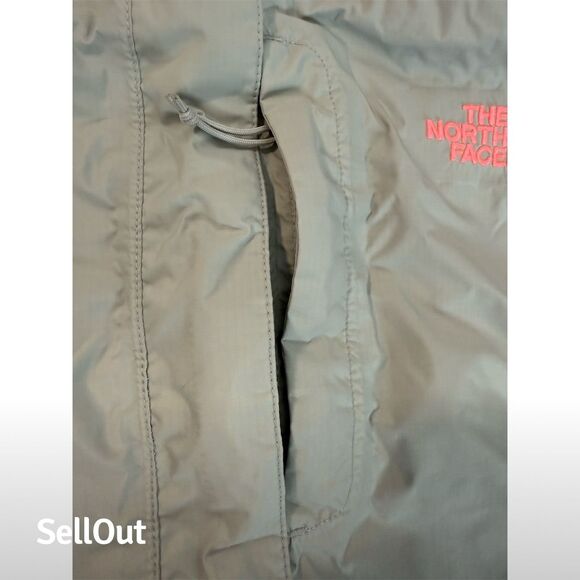 The North Face Women's Hooded Jacket Sz.LG Gray Casual - Picture 6 of 11